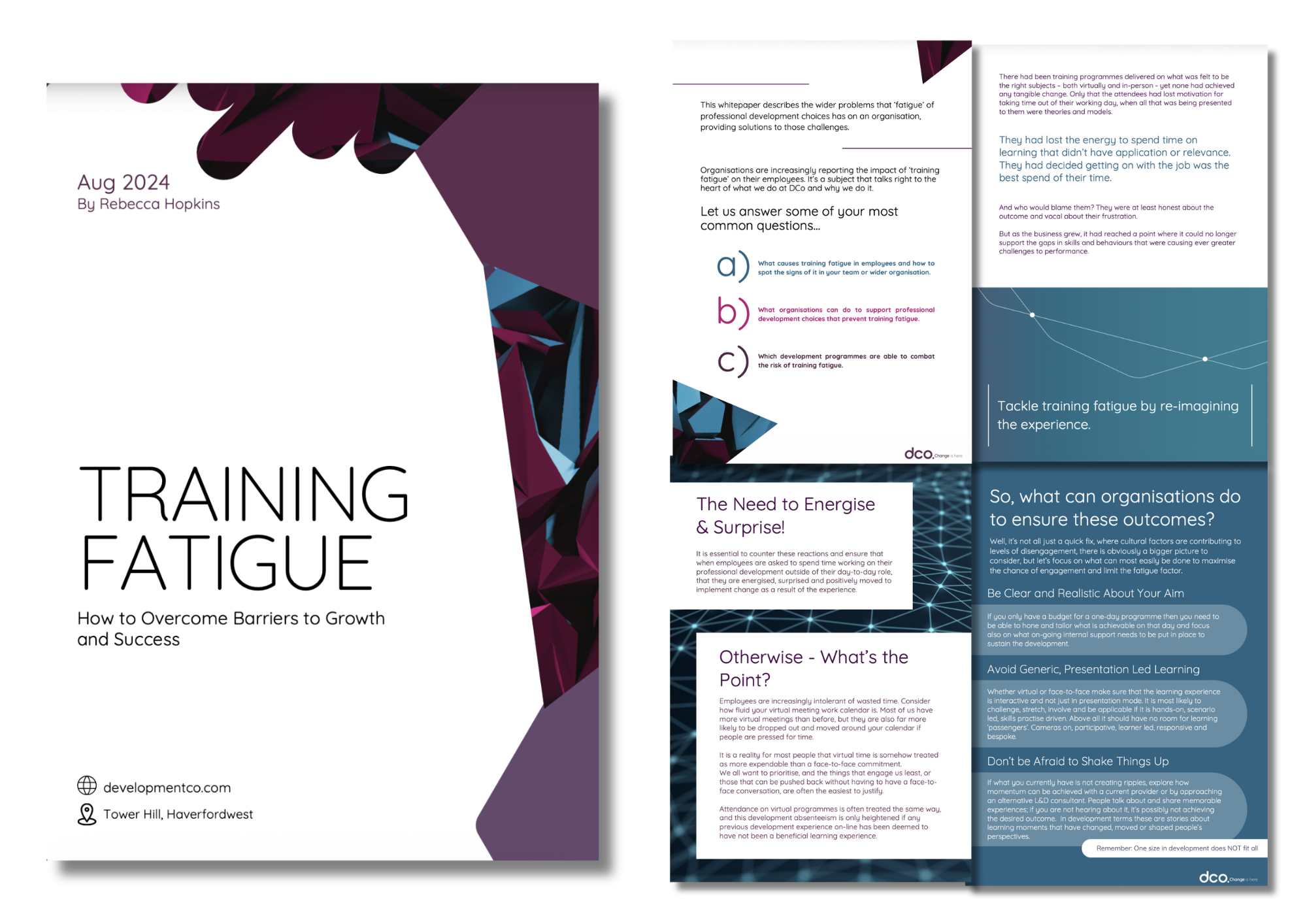 Training Fatigue Pages